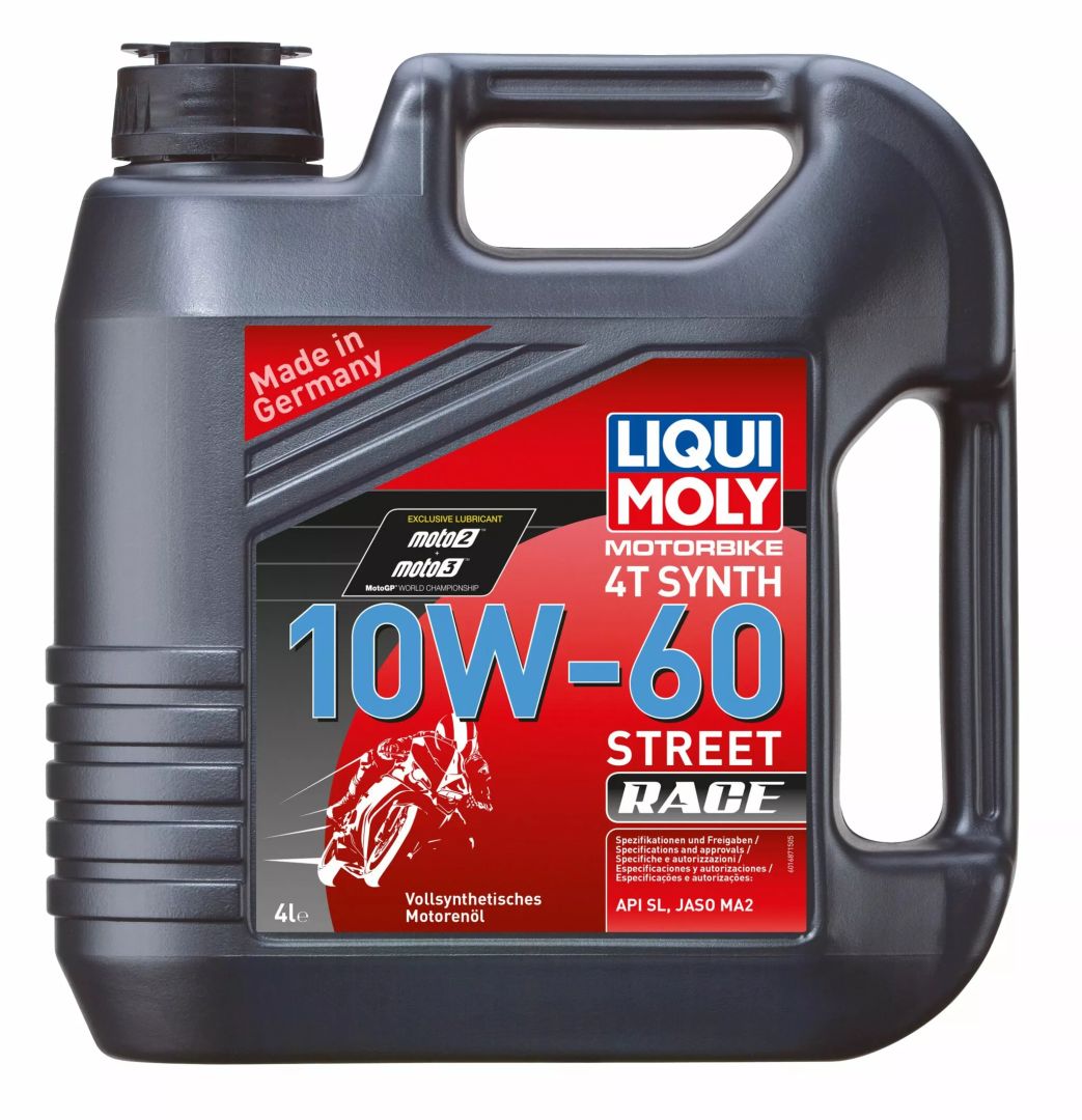 Liqui moly 1687 4T 10W-60 utcai versenymotorolaj Olaj és kenőanyag 1