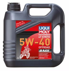 Liqui moly 3019 4T 5W-40 offroad versenymotorolaj Motorolaj, tisztítószer, kemikáliák 1