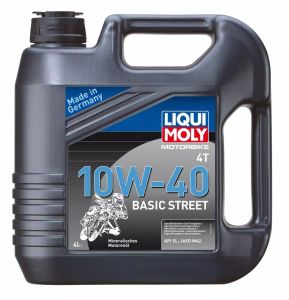 Liqui moly 3046 4T 10W-40 Basic Street Motorolaj Motorolaj, tisztítószer, kemikáliák 1