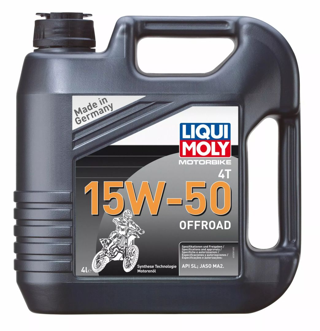 Liqui moly 3058 4T 15W-50 Off Road motorolaj Motorolaj, tisztítószer, kemikáliák 1