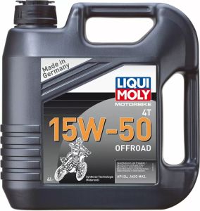 Liqui moly 3058 4T 15W-50 Off Road motorolaj Motorolaj, tisztítószer, kemikáliák