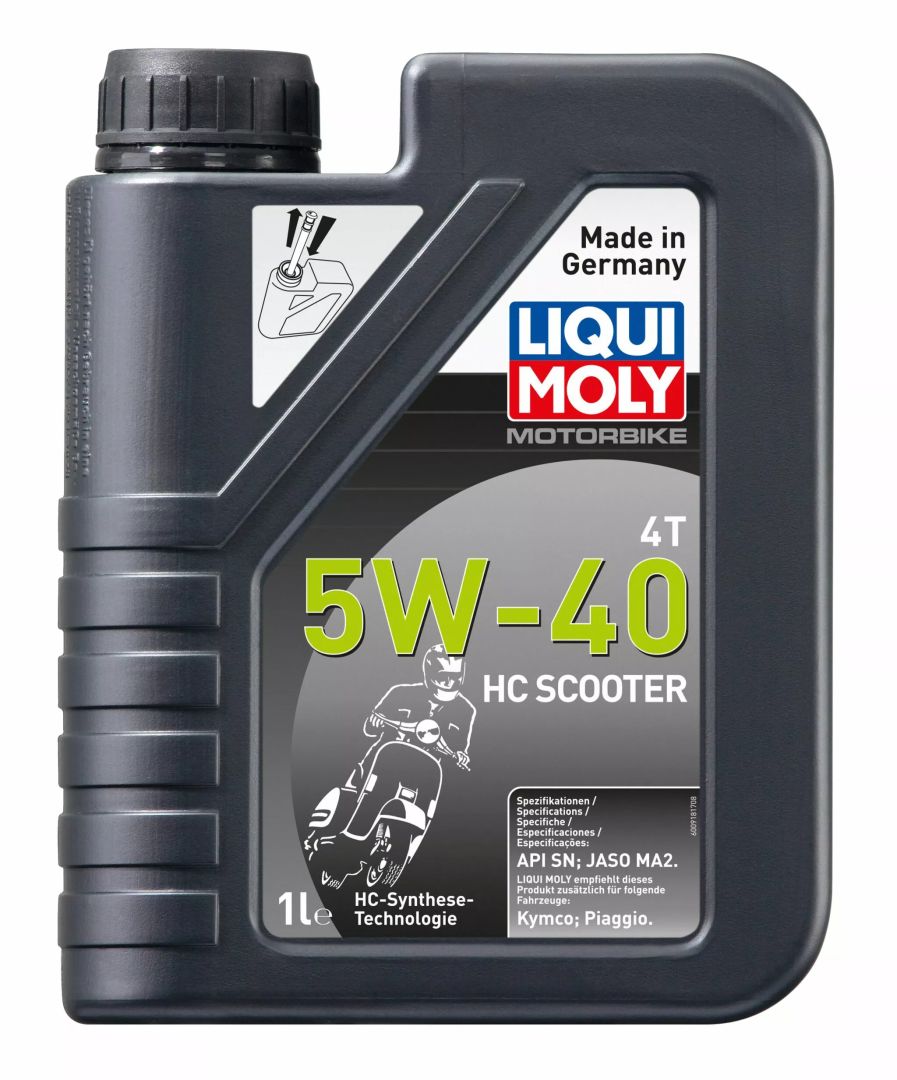 Liqui moly 20829 4T 5W-40 HC utcai motorolaj Olaj és kenőanyag 1