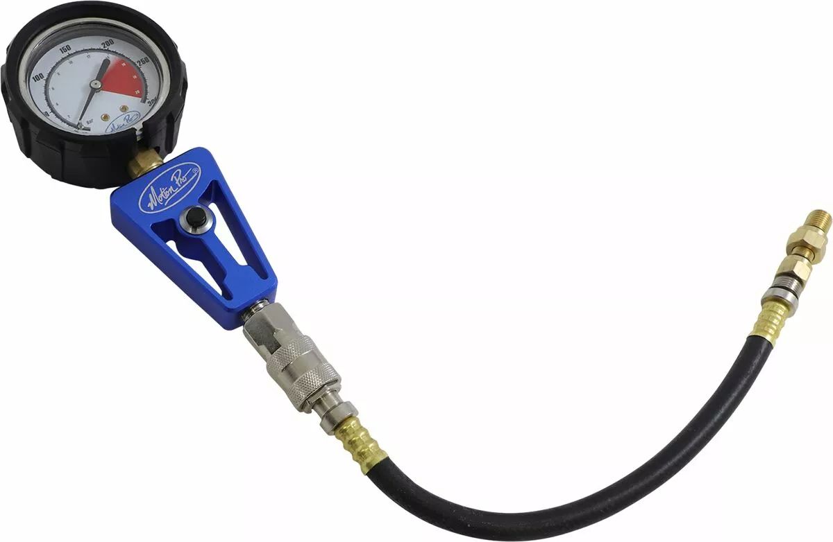 Motion pro 08-0651 tömörítési teszter eszköz Szerszám motorkerékpár szereléshez 0