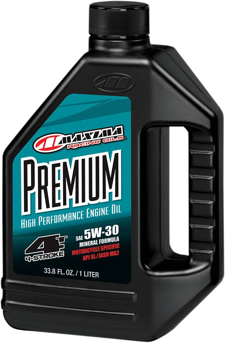 Maxima Racing Oil motorblokk olaj 4-STROKE 5W30 / 1 LITER | 33,8 FL. OZ. / borostyán Olaj és kenőanyag 0