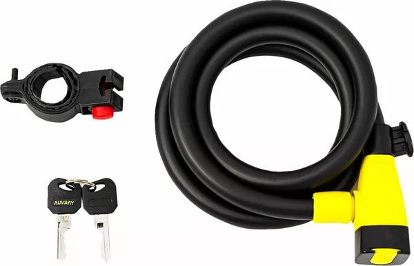 Auvray SPLK150aUV15 spirálzár spirale város/tekercselt kábel Motorkerékpár lezáró lánc, lakat, zár, tárcsafékzár, riasztó 0
