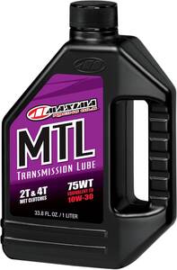 Maxima Racing Oil váltó folyadék 2- & 4-STROKE 75W / 1 LITER | 33,8 FL. OZ. / HONEY Olaj és kenőanyag