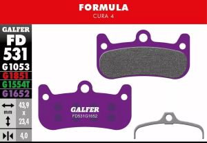 Galfer FD531G1652 G1652 E-Bike fékbetétek Bicikli fékbetét