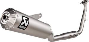 AKRAPOVIC verseny vonal teljes rendszer rozsdamentes acél & titán Teljes kipufogórendszer