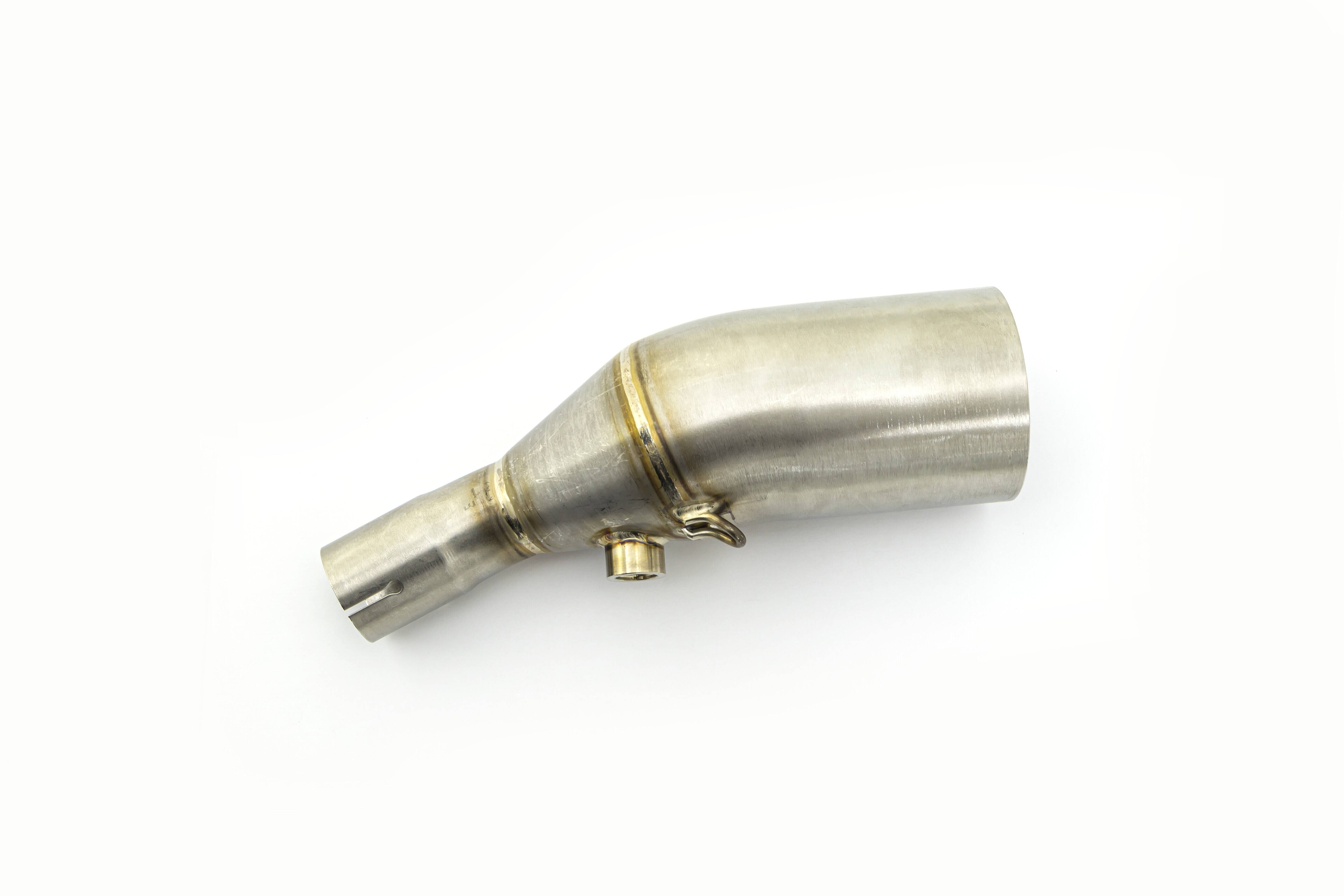 AKRAPOVIC kapcsolat csõ rozsdamentes acél Motor kipufogó alkatrész 0
