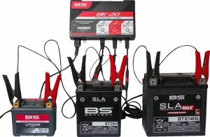 Bs battery 700547 SMART BANK akkumulátortöltő és karbantartó felújítási funkcióval Akkumulátor töltő