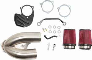 S&S CYCLE 170-0565A hangolt indukciós légtisztító készlet Levegőszűrő alkatrészek, légszűrők