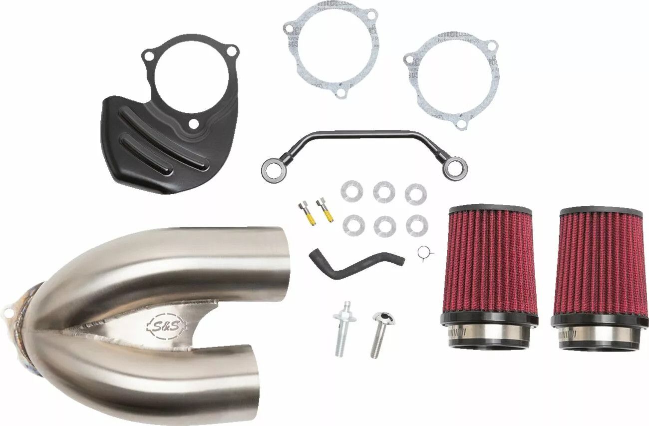 S&S CYCLE 170-0565A hangolt indukciós légtisztító készlet Levegőszűrő alkatrészek, légszűrők 0