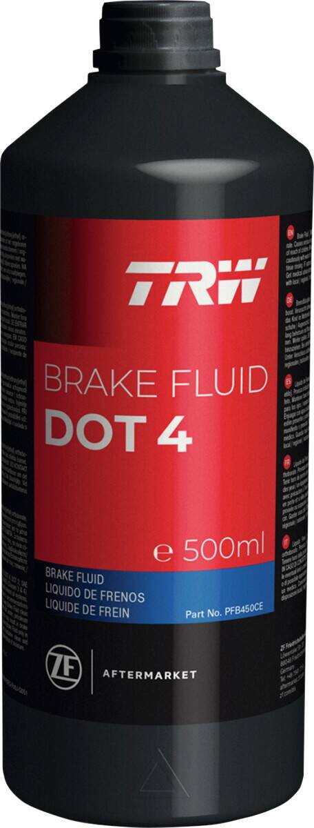 Trw fék folyadék 500ML DOT4 Folyadék, adalék  0