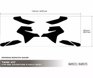 Uniracing K49572 Scratch Saver Matrica 1