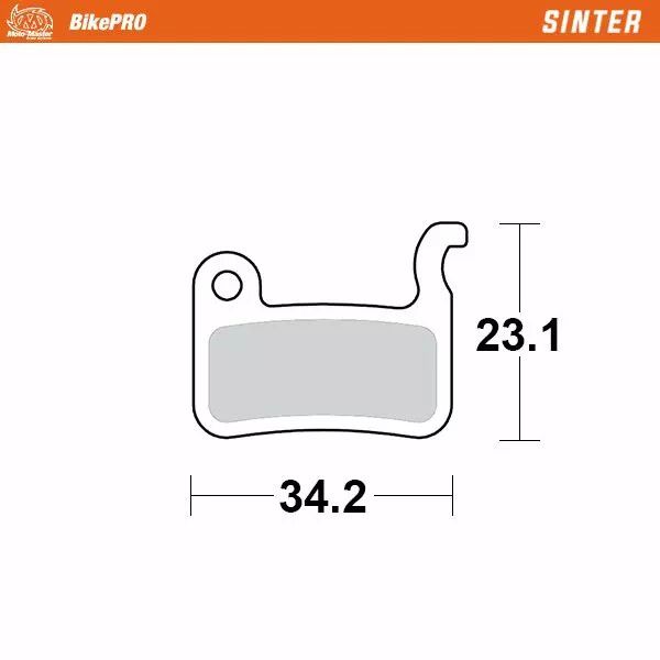 Moto-master 730154 Szinterezett fékbetét Fékbetét 0