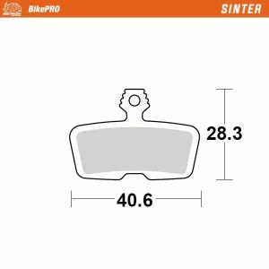 Moto-master 731354 Szinterezett fékbetét Fékbetét