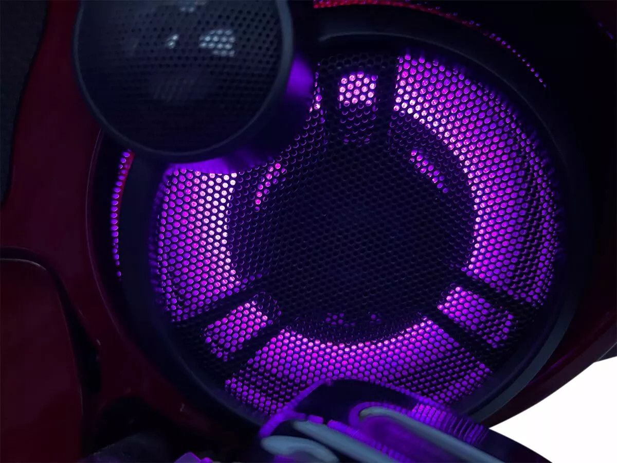 Custom dynamics PG-SPEAKER-F-1 ProGLOW™ LED hangszórólámpák Boom!™ Audio Stage II rendszerekhez Kiegészítő lámpa, irányjelző 2