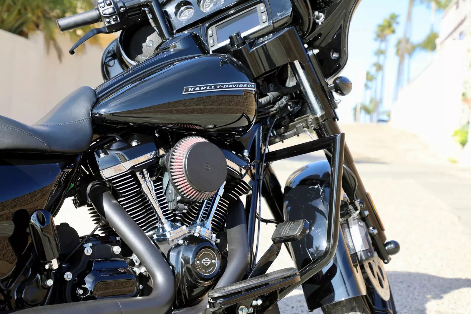 La choppers LA-7100-00 Twin Peaks motorvédő Bukócső, blokkvédő, váz 1