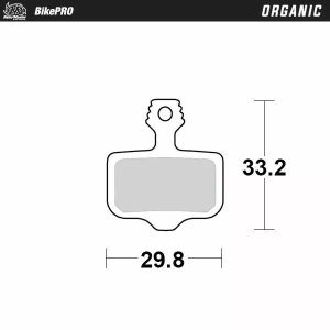 Moto-master 730641 Organikus fékbetét Fékbetét