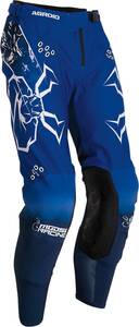 Moose racing soft-goods nadrág AGROID BL/WH 36 Motokrossz nadrág