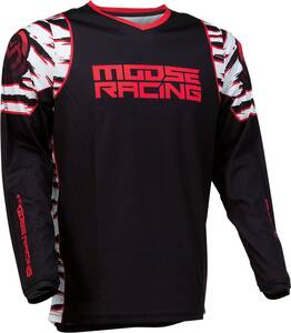 Moose racing soft-goods mez selejtezõ BK/RD MD Mez