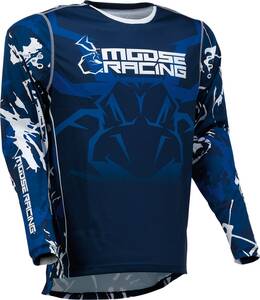 Moose racing soft-goods mez AGROID BL/WH SM Mez