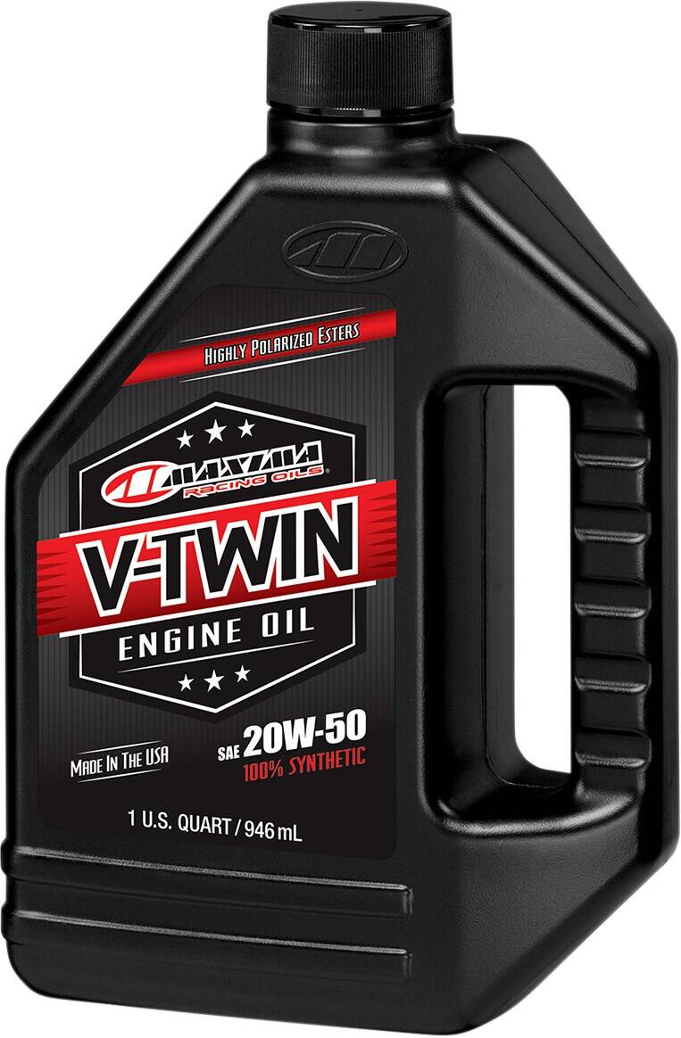 Maxima Racing Oil olaj V-TWIN 20W50 SYNTH QT Olaj és kenőanyag 0