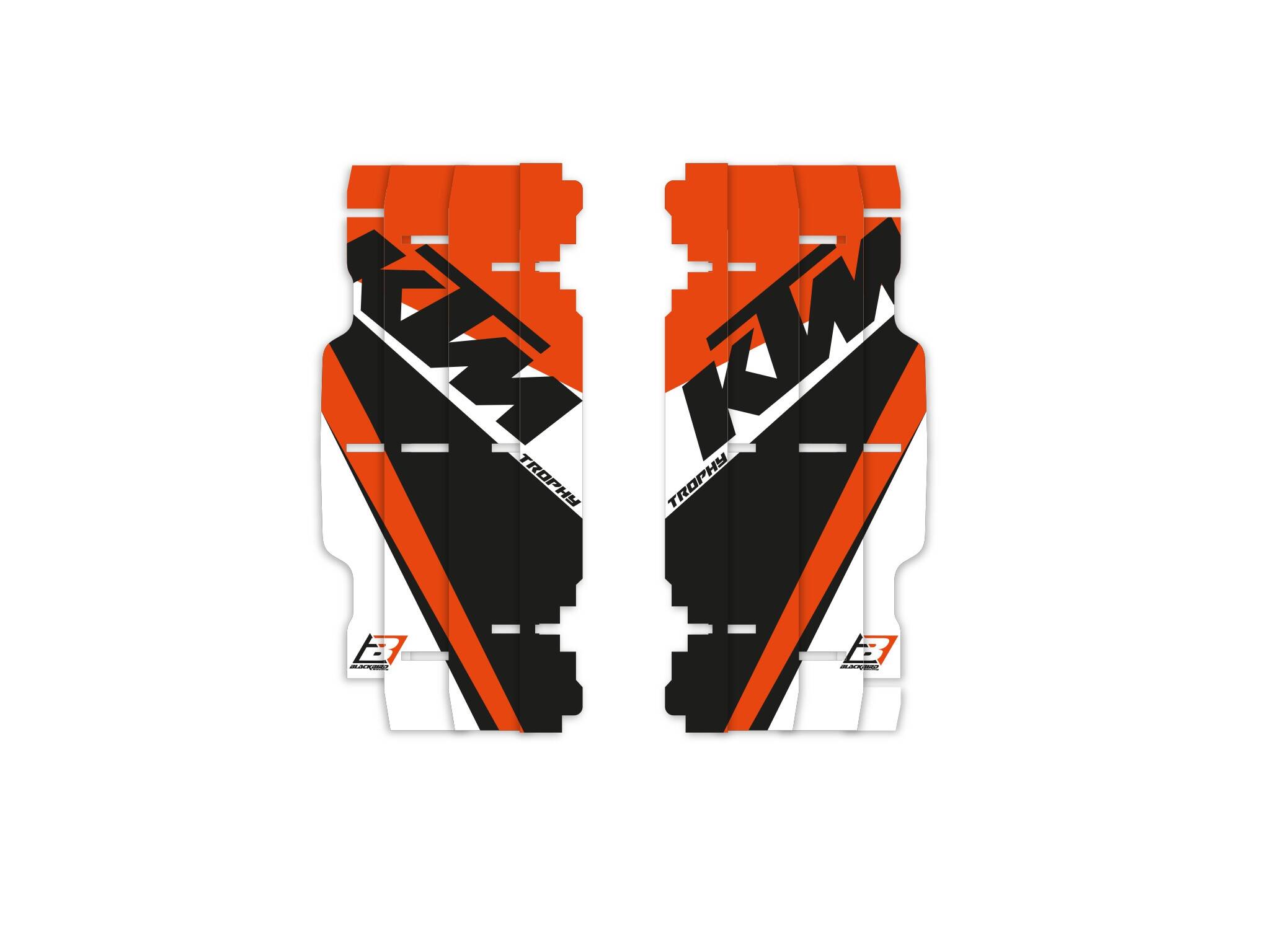 Blackbird racing RAD LOUVER KTM TROPHY 20 Matrica 0