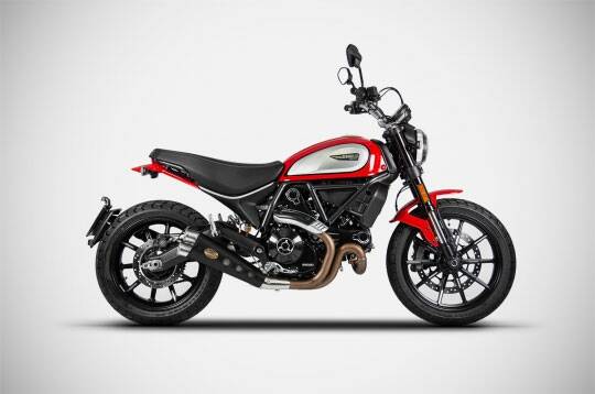 ZARD KIPUFOGÓDOB DUCATI SCRAMBLER DUCATI 800 EURO5 Kipufogó dob - Slip On 0