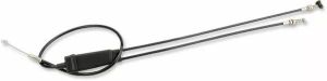 Parts unlimited 05-138-76 Fekete vinil fojtókábel Bowden és huzal