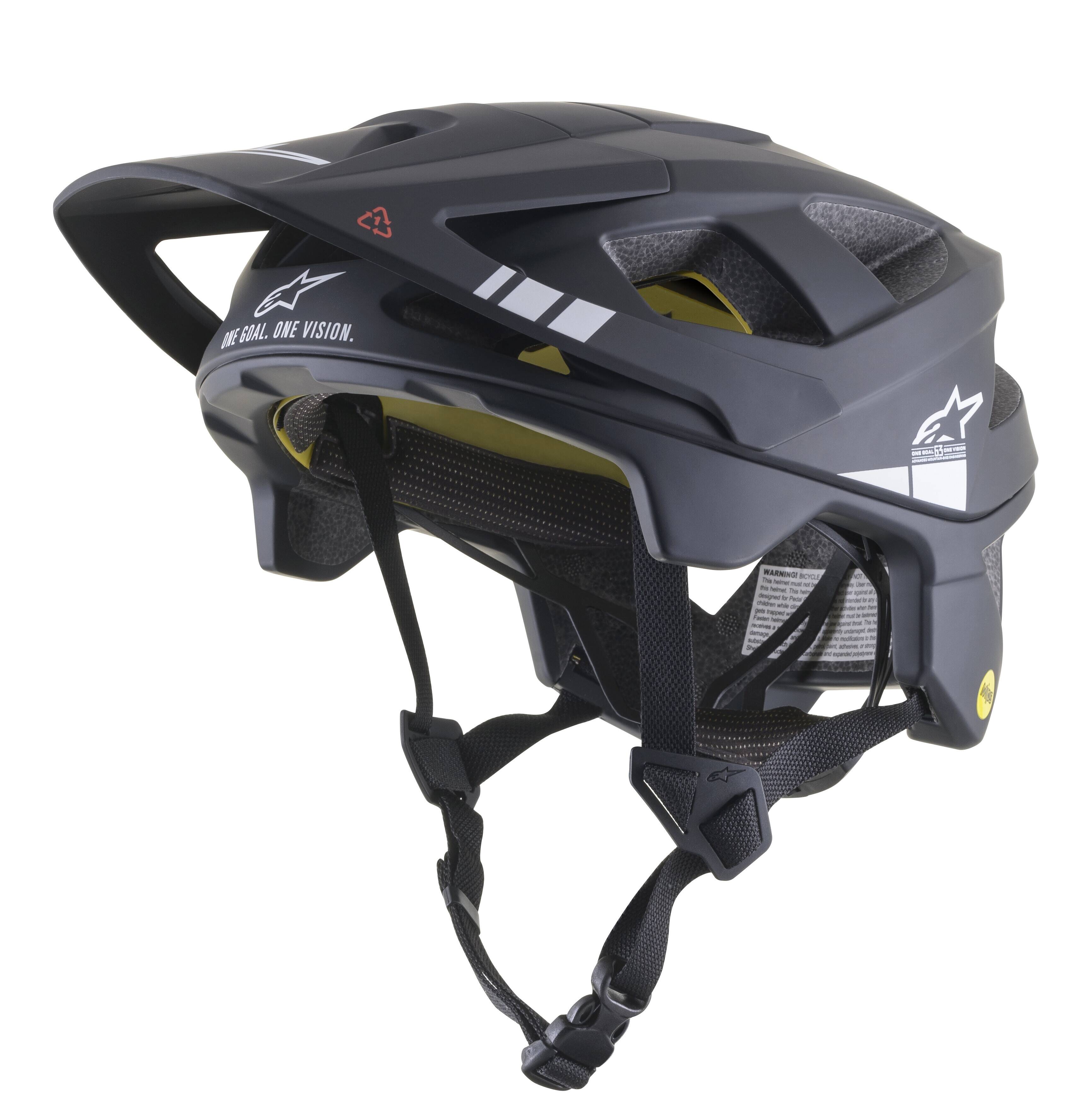 Alpinestars bicycle bukósisak V-TECH A1 BLK/GY M Biciklis bukósisak 0