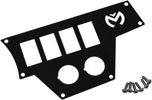 Moose utility division DSHPLT RZR9/100 L RT fekete Bukócső, blokkvédő, váz