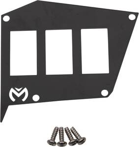 Moose utility division DASHPLTE RZR TURBO 3SW fekete Bukócső, blokkvédő, váz