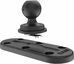 RAM MOUNT RAP-TRACK-A3 Tough-Track™ felültöltős kompozit 3" Pálya Kormányra szerelhető kiegészítő 2
