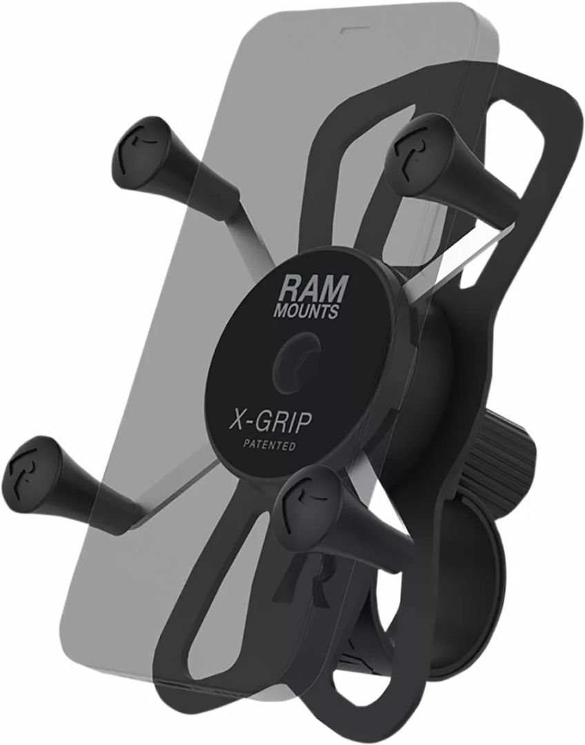 RAM MOUNT RAP-460-UN7U X-Grip® telefontartó RAM® Tough-Strap™ kormányrúdtal Kormányra szerelhető kiegészítő 0