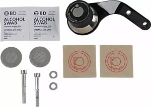 Klock werks KW05-01-0385-RB iOmounts™ eszközrögzítés Kormányra szerelhető kiegészítő