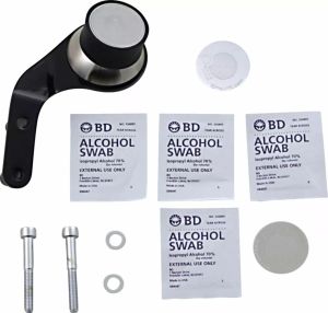 Klock werks KW05-01-0385-LB iOmounts™ eszközrögzítés Kormányra szerelhető kiegészítő