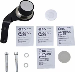 Klock werks KW05-01-0385-LB iOmounts™ eszközrögzítés Kormányra szerelhető kiegészítő 2