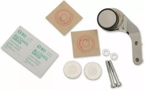 Klock werks KW05-01-0409-RC iOmount™ indiai számára Kormányra szerelhető kiegészítő