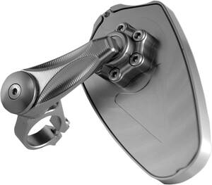Powerstands racing tükör kormány vég FELIPE GUNMETAL Visszapillantó tükör