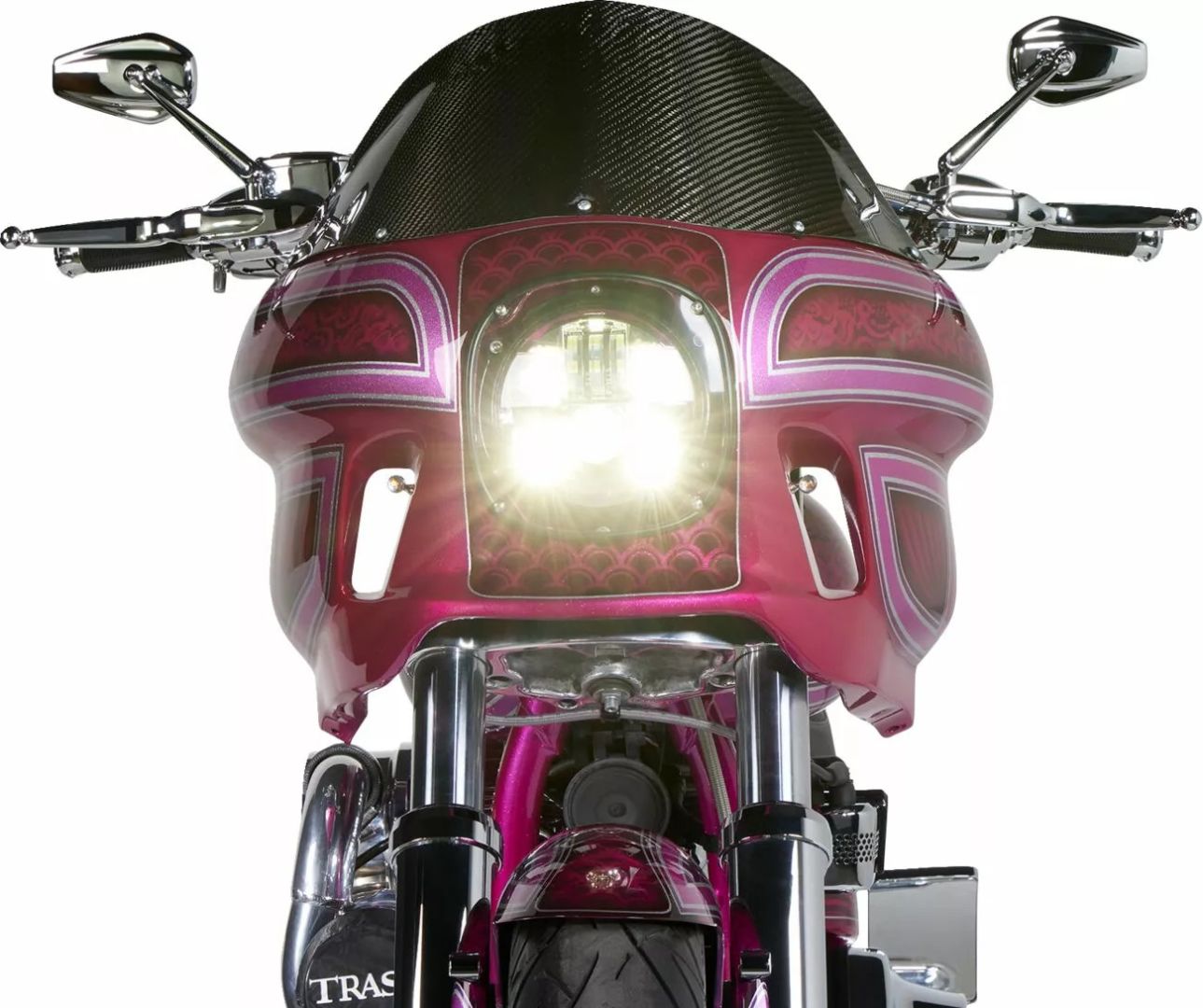 Arlen ness 13-157 Mini Stocker kovácsolt tükör Visszapillantó tükör 1