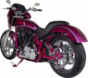 Arlen ness 13-159 Mini Stocker kovácsolt tükör Visszapillantó tükör 3