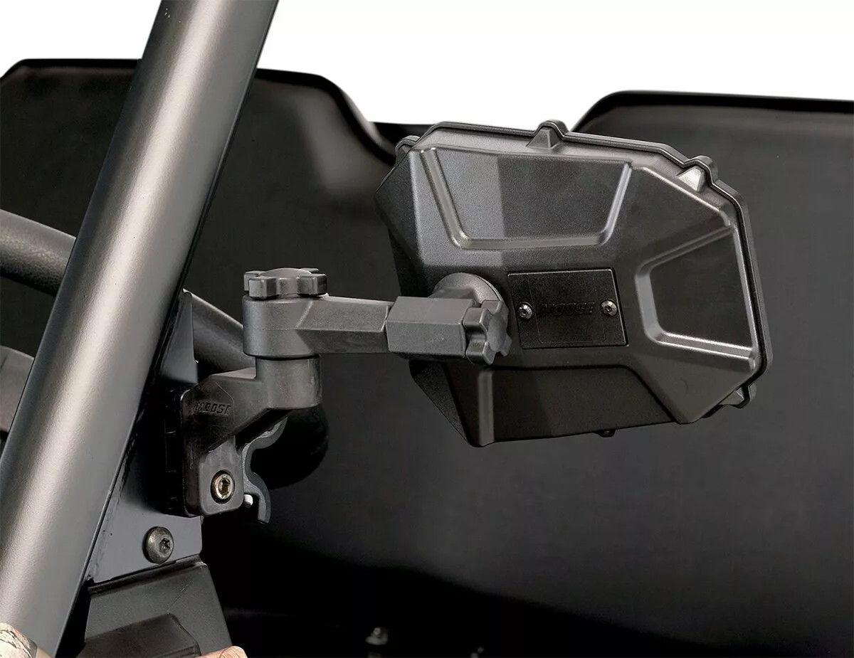 Moose utility division PMIR1-MSE oldalsó tükör adapter lapos rögzítési lehetőséggel Polaris Pro-Fit görgőketrecekhez Visszapillantó tükör 4