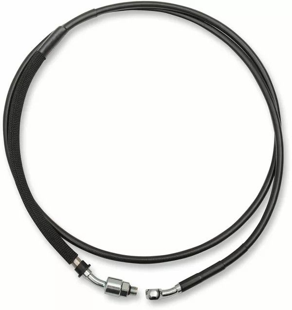 Drag specialties 51400-BLK rozsdamentes acél hidraulikus tengelykapcsoló sor Kuplung lamellák, bowdenek, hidraulikák és robogó kuplung 0