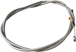 La choppers STANDARD CABLE készlet FOR 12-14 APE HANGERS rozsdamentes fonott acél természetes Bowden és huzal