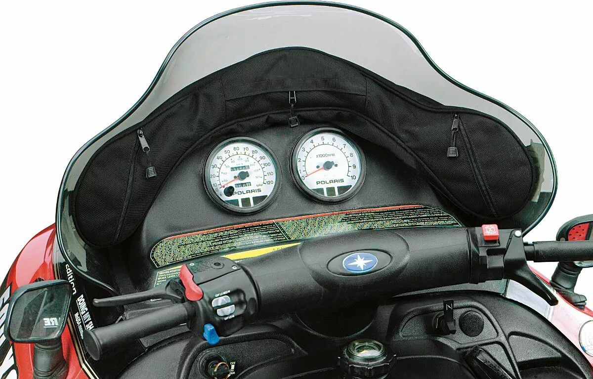 Parts unlimited 0710-0103 Polaris motorosszán szélvédőtáska Motorosszán táska 1