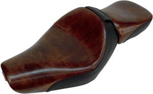 Saddlemen LARIAT bõr PILLION PAD WITH GEL Harley Davidson Ülés, nyereg