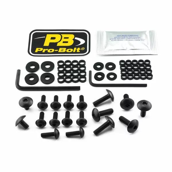 Pro bolt Fho430bk alumínium vásárló csavarkészlet a honda számára 0