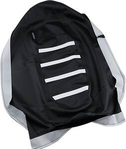 Parts unlimited ülés takaró SD borda BK/WHT Üléspárna, üléshuzat, univerzális ülés
