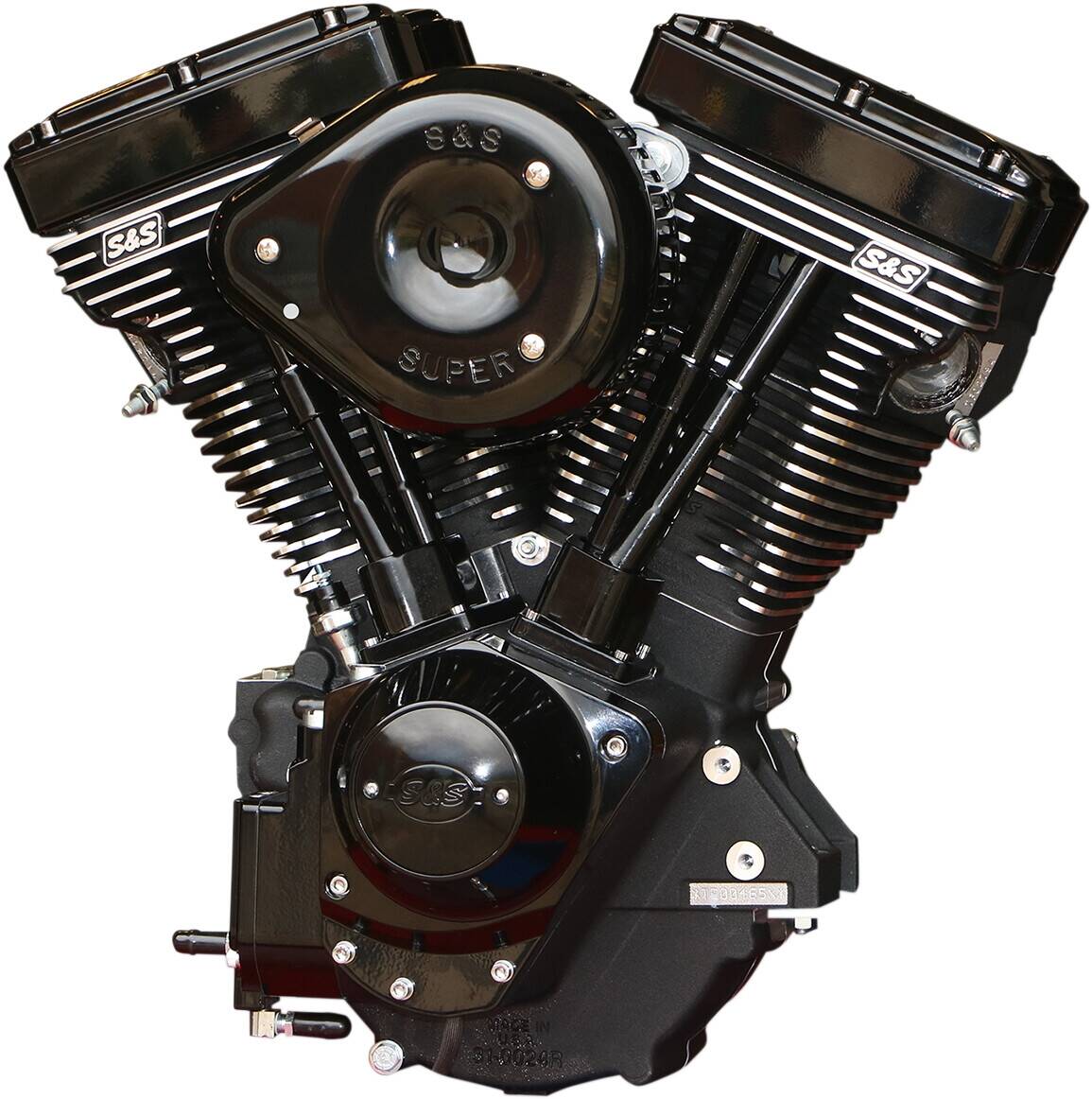 S&S CYCLE motorblokk V111 teljes ASSEMBLY fekete kiadás Motorblokk 0